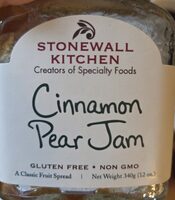 Cinnamon pear jam