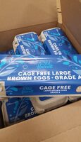 Large brown eggs