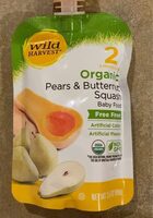 Organic Pear Butternut Squash Puree