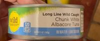 Wild harvest long line wild caught chunk white albacore tuna
