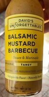 Balsamic Mustard Barbecue Sauce & Marinade Tangy