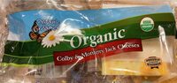 Organic colby montery jack cheeses