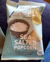 Sea salted popcorn