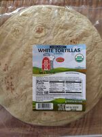 Organic white tortillas