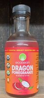Dragon pomegranate kombucha