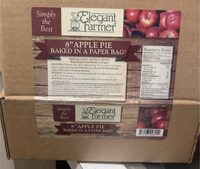 8” Apple pie in a paper bag
