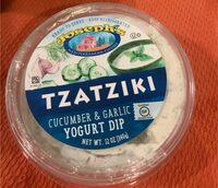 Tzatziki Cucumber & Garlic Yogurt Dip