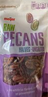 Unsalted raw pecans halves