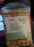 Unsalted cashews