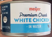 Premium chunk white chicken in water