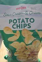 Sour Cream And Onion Potato Chips