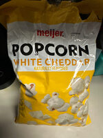 White cheddar popcorn