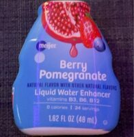 Liquid Water Enhancer, Berry Pomegranate