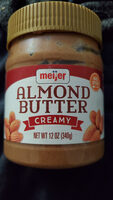 Almond butter creamy, almond butter