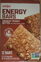 Crunchy Peanut Butter Energy Bars