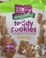 Goodness organic honey teddy cookies