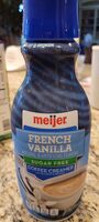 French vanilla coffee creamer, french vanilla