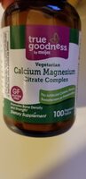 Vegetarian Calcium Magnesium by True Goodness