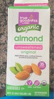 Unsweetened almond milk