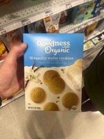True Goodness Organic Vanilla Wafer Cookies