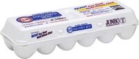 Jumbo Grade A Eggs, 12 Ct