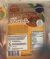 Pork sausage