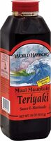 Maui mountain teriyaki marinade sauce