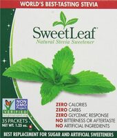 Natural Stevia Sweetener Packets
