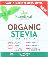 Organic Stevia Sweetener Packets