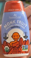 French Vanilla Monk Fruit Organic Sweetener Squeezable