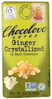 Ginger Crystallized In Dark Chocolate
