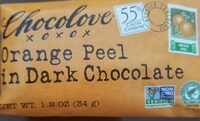 Mini Orange Peel In Dark Chocolate