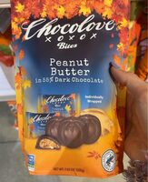 Peanut Butter In 55% Dark Chocolate Bites