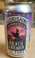 Kombucha peach lavender