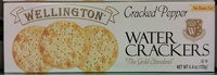 Water Crackers Cracked Pepper