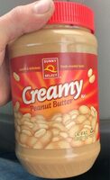 Creamy peanut butter