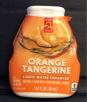 Orange Tangrtine liquid water enhancer