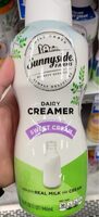 Dairy creamer sweet cream