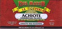 Annatto seed paste achiote