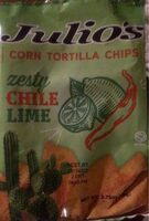 Zesty chile lime tortilla chips
