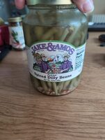 Spiced dilly beans