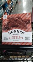 Triple chocolate biscotti, triple chocolate