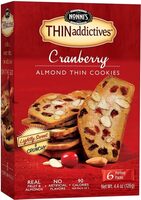 THIN addictives Cranberry Almond Crisps