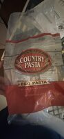 Homemade style egg pasta