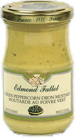Green peppercorn dijon mustard