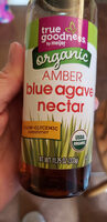 Organic amber blue agave nectar