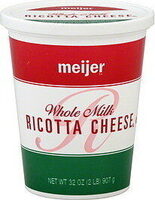 Italian Style Whole Milk Ricotta Cheese