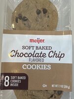 Chocolate chip flavored cookies, chocolate chip