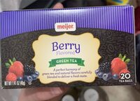 Berry flavored green tea