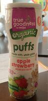Organic Apple Strawberry Puffs